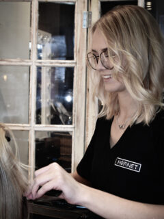 Amanda frisör på Klippcompaniet
