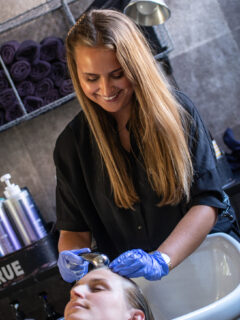 Sofie frisör på Klippcompaniet