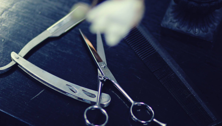 Stor stämningsbild Peggis Barbershop