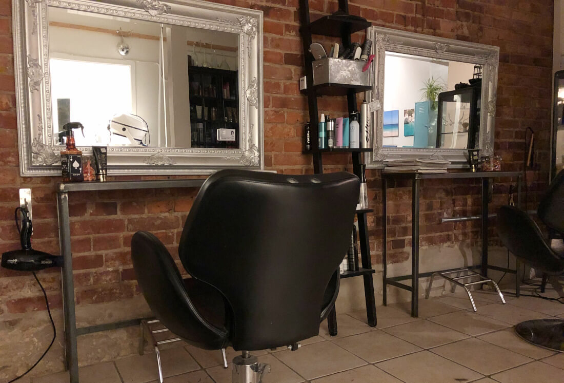 Stor stämningsbild Sanna’s Frisör & Shop