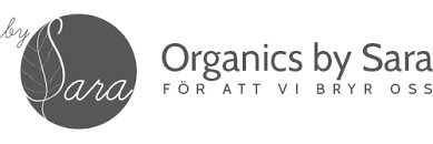 Logotyp varumärke Organics By Sara